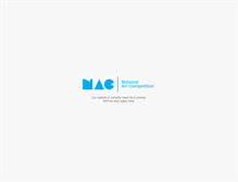 Tablet Screenshot of nationalartcompetition.org